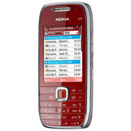 قاب کره ای موبایل نوکیا مدل Nokia E75 رنگ آبی